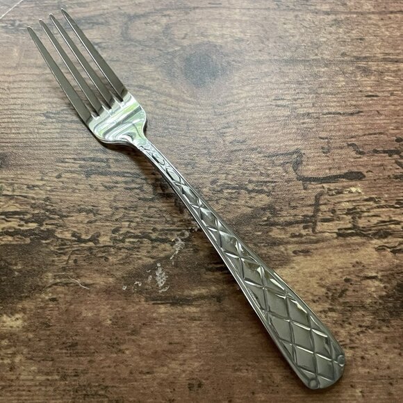 Bombay Casabella Salad Fork Set of 2 Stainless Steel 7 1/8" Replacement Flatware - Picture 2 of 5